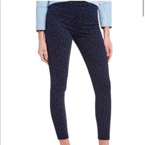 Spanx Jean Leggings Denim Leopard size medium